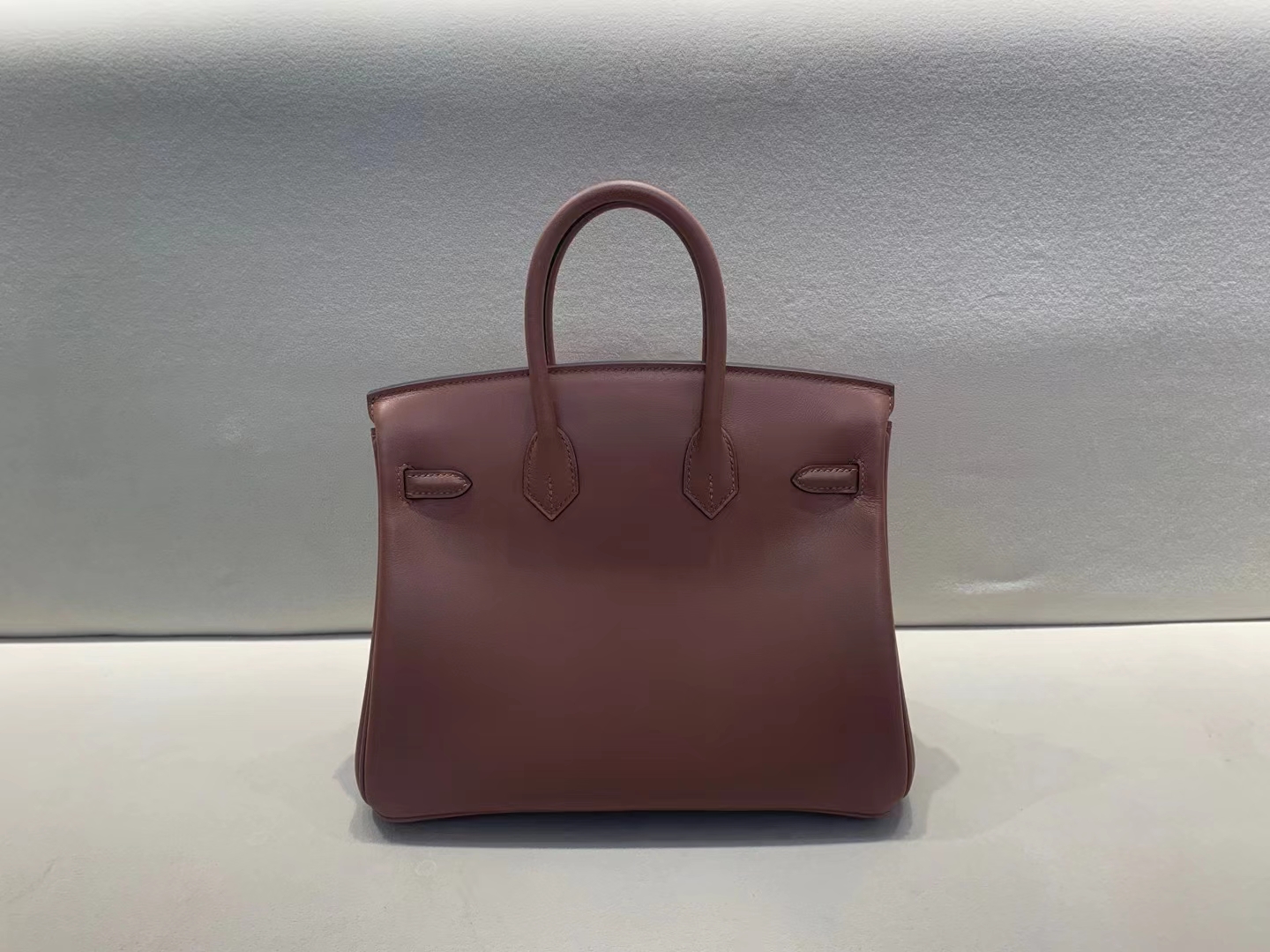 Hermès（爱马仕）Birkin 铂金包  jonathan皮 D0 藕粉色 金扣 顶级纯手工 25cm 现货