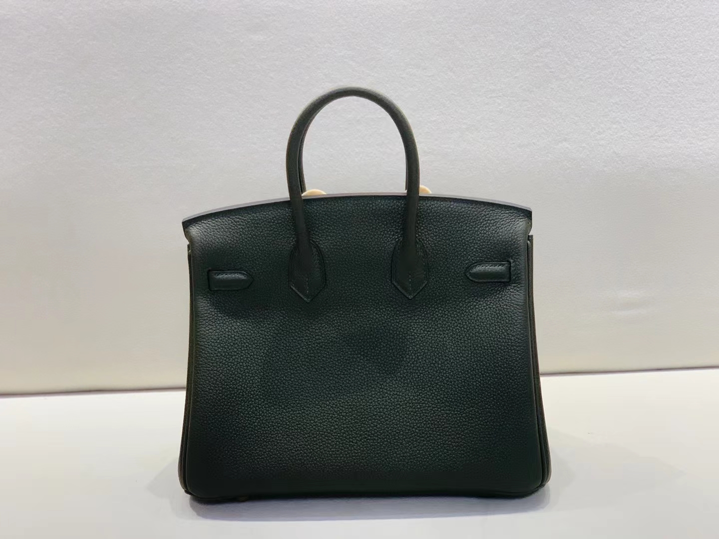 Hermès（爱马仕）Birkin 铂金包 法国 togo G8 丛林绿 金扣 25cm 顶级纯手工